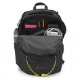 Load image into Gallery viewer, Midnight Cloak Yellow String Front Pocket